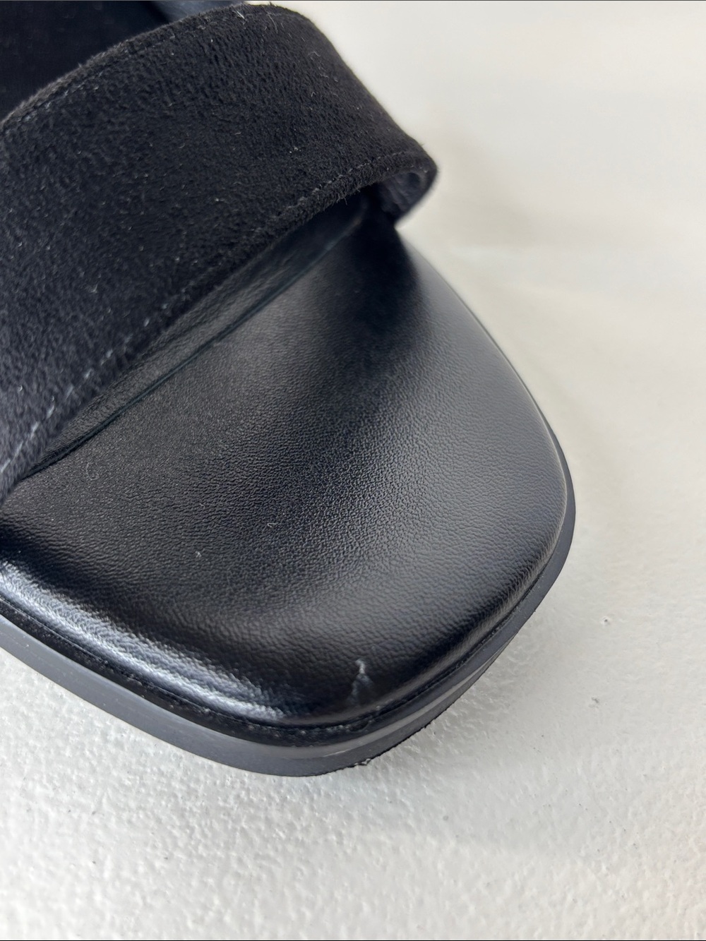 AZURA Romantic Embroidered Black Chunky Heel Sandals with Floral Detail 37/6.5 - Picture 12 of 13